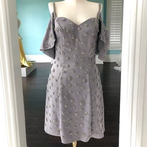 Sherri Hill beaded cocktail dress prom wedding